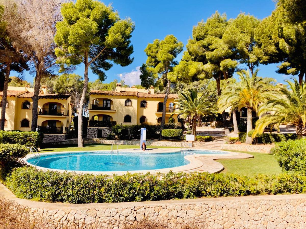 Apartamento Con Terraza En Complejo Con 2 Piscinas Apartment Moraira Ngoại thất bức ảnh