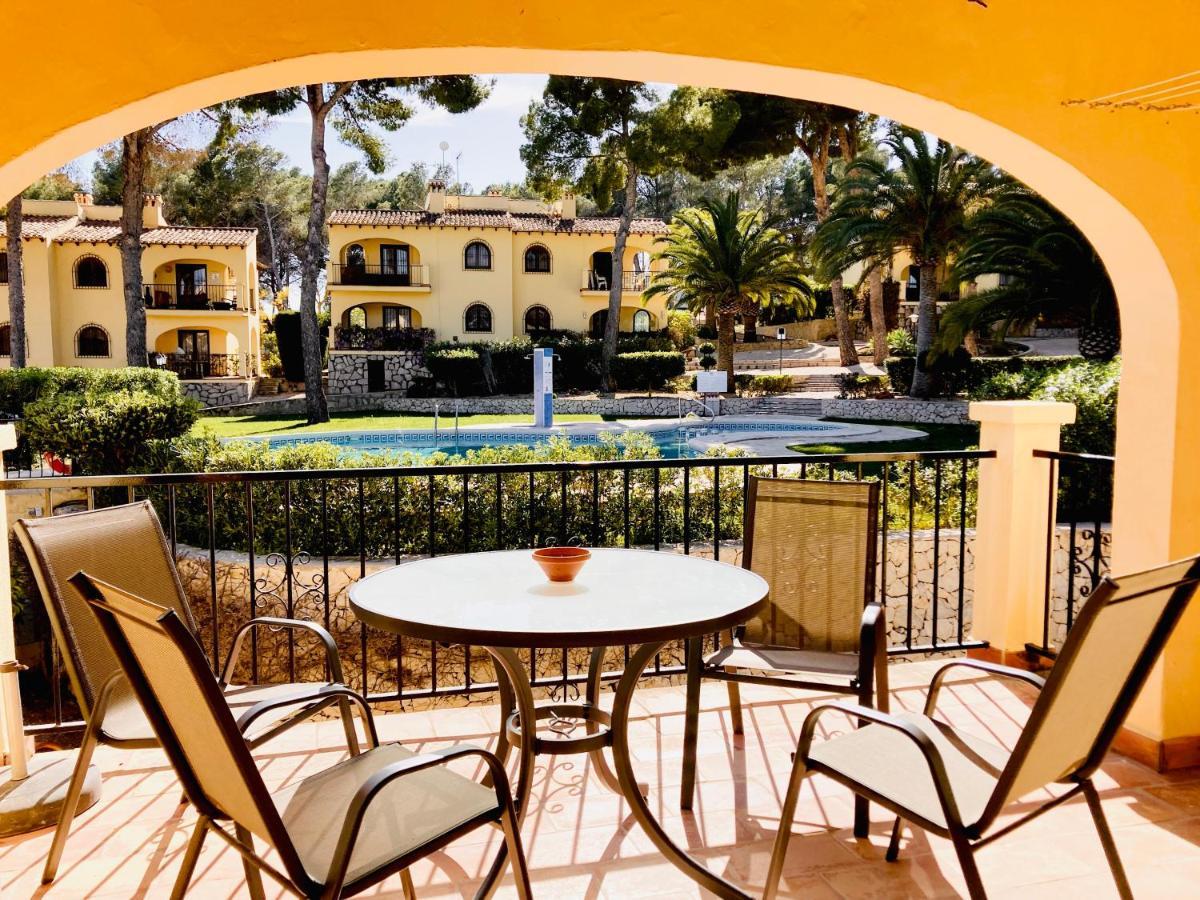 Apartamento Con Terraza En Complejo Con 2 Piscinas Apartment Moraira Ngoại thất bức ảnh