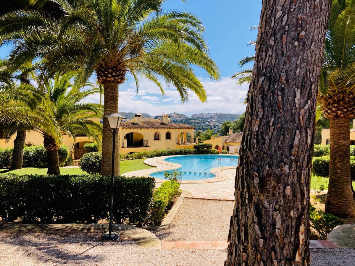 Apartamento Con Terraza En Complejo Con 2 Piscinas Apartment Moraira Ngoại thất bức ảnh