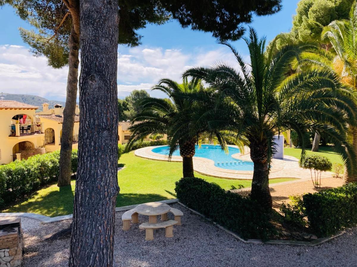 Apartamento Con Terraza En Complejo Con 2 Piscinas Apartment Moraira Ngoại thất bức ảnh