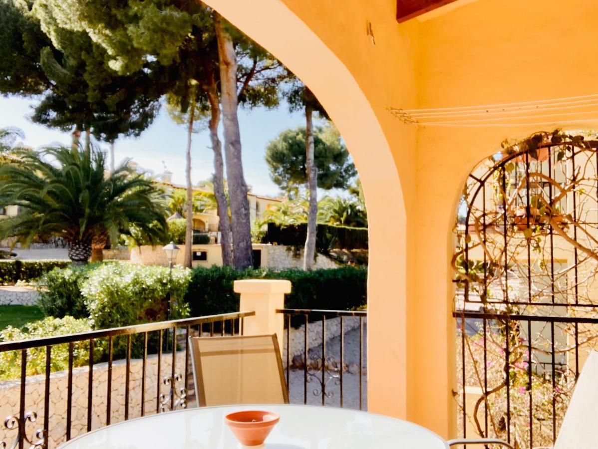 Apartamento Con Terraza En Complejo Con 2 Piscinas Apartment Moraira Ngoại thất bức ảnh