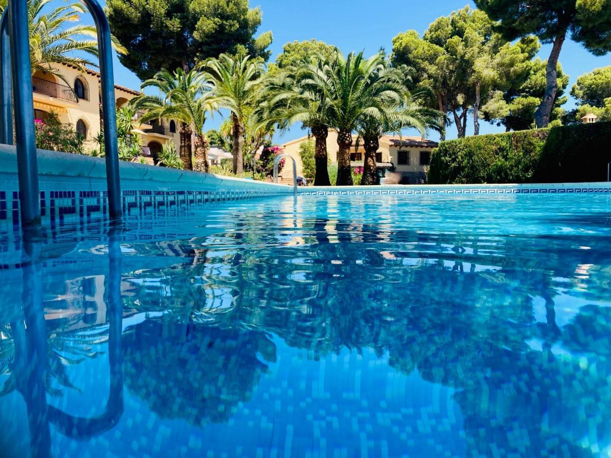 Apartamento Con Terraza En Complejo Con 2 Piscinas Apartment Moraira Ngoại thất bức ảnh